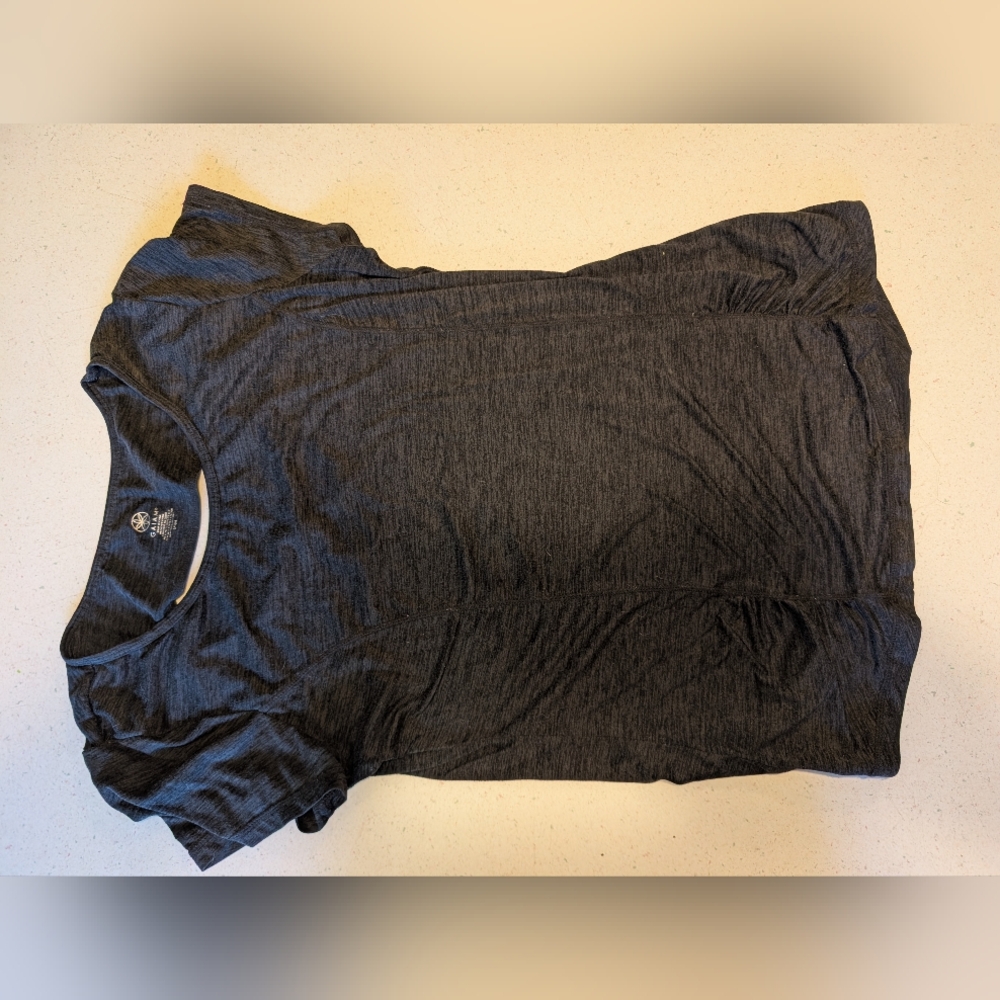 GAIAM Charcoal Gray Athletic Top